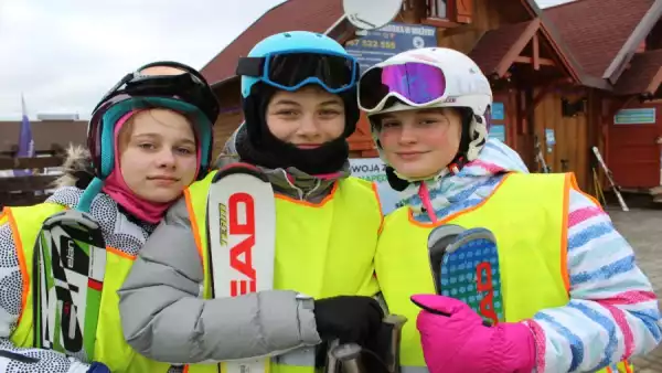 Zimowisko narciarskie - Pierwsze kroki z nartami na Kaszubach